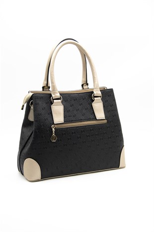 Silver & Polo Siyah - S.nut SP667 Kadın El Çantası
