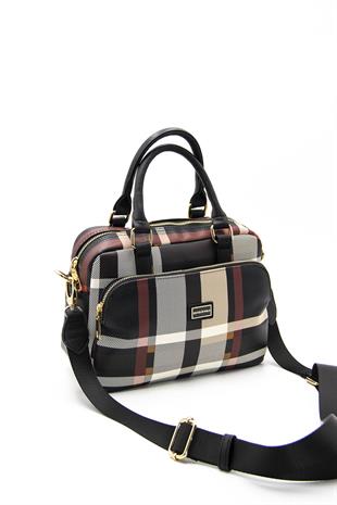 Silver & Polo Siyah - Siyah SP1018 Kadın El Çantası