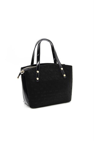 Silver & Polo Siyah - Siyah SP1021 Kadın El Çantası
