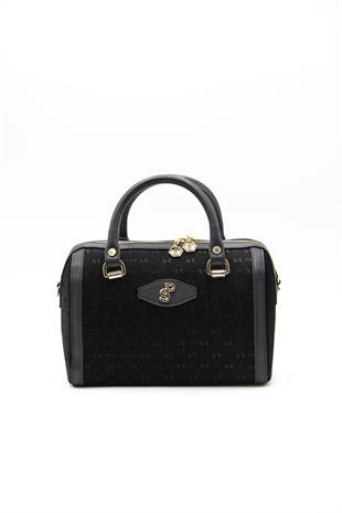 Silver & Polo Siyah - Siyah SP1091 Kadın El Çantası