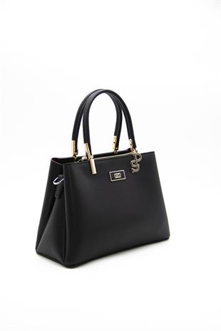 Silver & Polo Siyah - Siyah SP1098 Kadın El Çantası