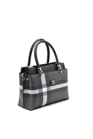 Silver & Polo Siyah - Siyah SP826 Kadın El Çantası