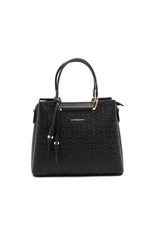 Silver & Polo Siyah - Siyah SP969 Kadın El Çantası