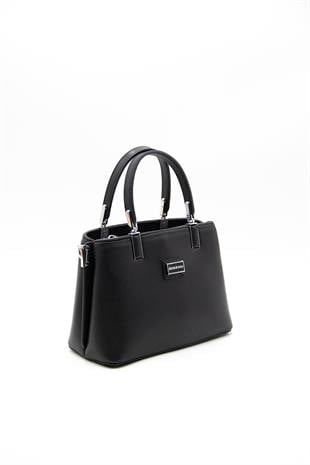 Silver & Polo Siyah - Siyah SP987 Kadın El Çantası