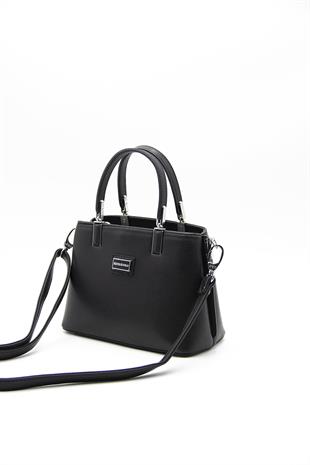 Silver & Polo Siyah - Siyah SP987 Kadın El Çantası