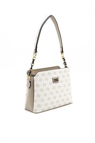 Silver & Polo Bej - Kum SP937 Kadın Omuz Çantası