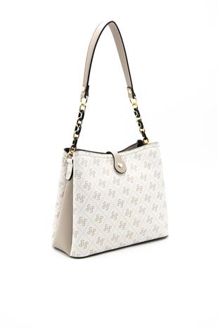 Silver & Polo Bej - Kum SP974 Kadın Omuz Çantası