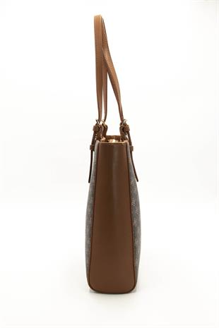 Silver & Polo Kahve Sarı  - Taba SP1096 Kadın Omuz Çantası