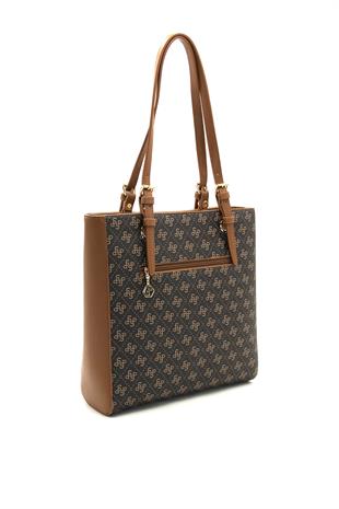 Silver & Polo Kahve Sarı  - Taba SP1096 Kadın Omuz Çantası