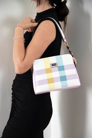 Silver & Polo Lila - Pembe SP937 Kadın Omuz Çantası
