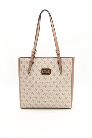 Silver & Polo Pembe - Somon SP1096 Kadın Omuz Çantası