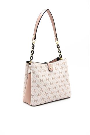 Silver & Polo Pembe - Somon SP974 Kadın Omuz Çantası