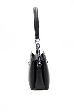 Silver & Polo Siyah - Siyah SP937 Kadın Omuz Çantası