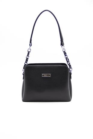 Silver & Polo Siyah - Siyah SP937 Kadın Omuz Çantası