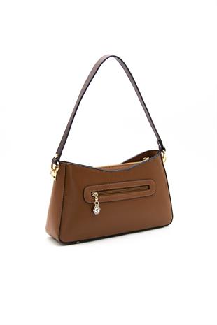 Silver & Polo Taba - Kahve SP1102 Kadın Omuz Çantası