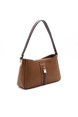 Silver & Polo Taba - Kahve SP1102 Kadın Omuz Çantası