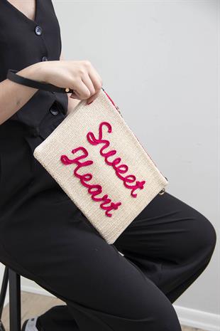 Silver & Polo Bej - Fujya SP1034 Kadın Portföy & Clutch