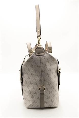 Silver & Polo Bej - Kum SP1064 Kadın Seyahat Çantası