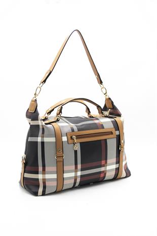 Silver & Polo Siyah - A.Taba SP1064 Kadın Seyahat Çantası