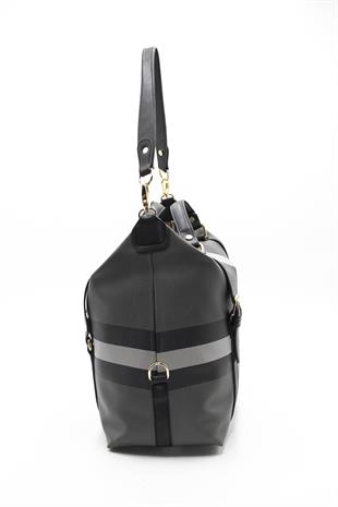 Silver & Polo Siyah - Siyah SP1064 Kadın Seyahat Çantası