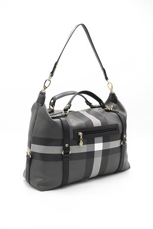 Silver & Polo Siyah - Siyah SP1064 Kadın Seyahat Çantası