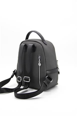 Silver & Polo Antrasit - Siyah SP1061 Kadın Sırt Çantası