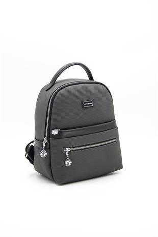 Silver & Polo Antrasit - Siyah SP1061 Kadın Sırt Çantası
