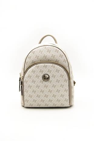 Silver & Polo Bej - Kum SP1062 Kadın Sırt Çantası