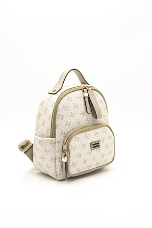 Silver & Polo Bej - Kum SP1130 Kadın Sırt Çantası