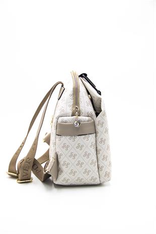 Silver & Polo Bej - Kum SP771 Kadın Sırt Çantası