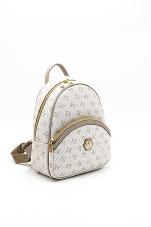 Silver & Polo Bej - Kum SP945 Kadın Sırt Çantası