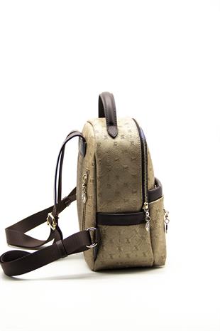 Silver & Polo Bronz - Kahve SP1061 Kadın Sırt Çantası
