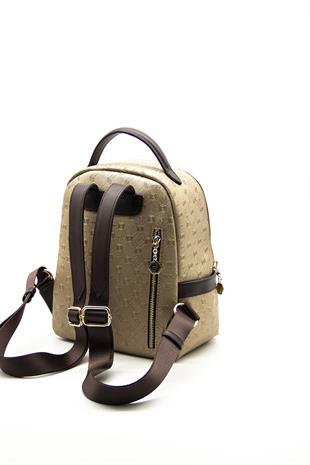 Silver & Polo Bronz - Kahve SP1061 Kadın Sırt Çantası