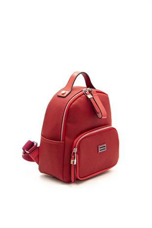 Silver & Polo Kırmızı - Kırmızı SP1130 Kadın Sırt Çantası