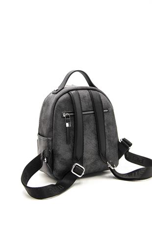 Silver & Polo M.gümüş - Siyah SP1130 Kadın Sırt Çantası
