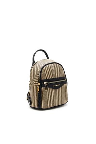 Silver & Polo Nut - Siyah SP983 Kadın Sırt Çantası