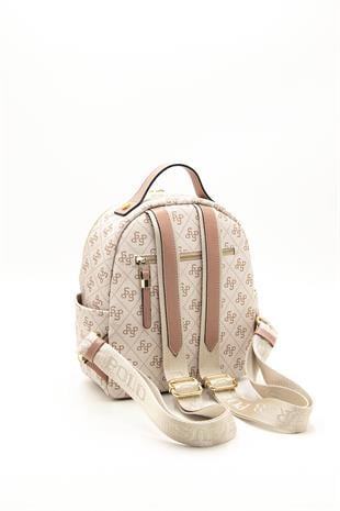 Silver & Polo Pembe - Somon SP1130 Kadın Sırt Çantası