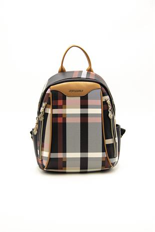 Silver & Polo Siyah - A.Taba SP906 Kadın Sırt Çantası