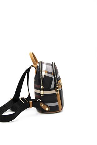 Silver & Polo Siyah - A.Taba SP983 Kadın Sırt Çantası