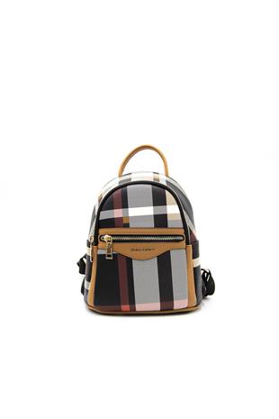 Silver & Polo Siyah - A.Taba SP983 Kadın Sırt Çantası