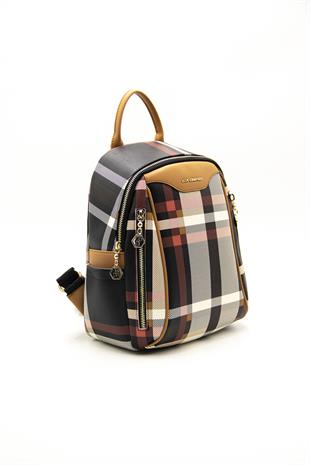 Silver & Polo Siyah - A.Taba SP906 Kadın Sırt Çantası