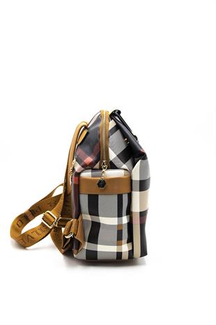 Silver & Polo Siyah - A.Taba SP771 Kadın Sırt Çantası