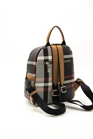 Silver & Polo Siyah - A.Taba SP906 Kadın Sırt Çantası