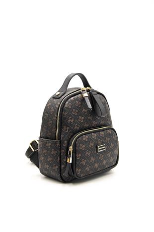 Silver & Polo Siyah Bakır  - Siyah SP1130 Kadın Sırt Çantası