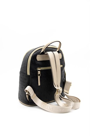 Silver & Polo Siyah - S.nut SP901 Kadın Sırt Çantası