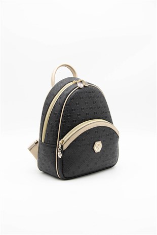 Silver & Polo Siyah - S.nut SP945 Kadın Sırt Çantası