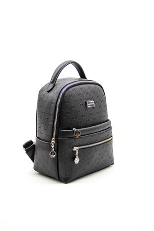 Silver & Polo Siyah - Siyah SP1061 Kadın Sırt Çantası