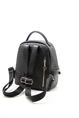 Silver & Polo Siyah - Siyah SP1061 Kadın Sırt Çantası