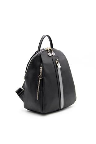 Silver & Polo Siyah - Siyah SP1123 Kadın Sırt Çantası