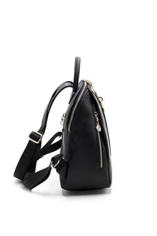 Silver & Polo Siyah - Siyah SP1123 Kadın Sırt Çantası